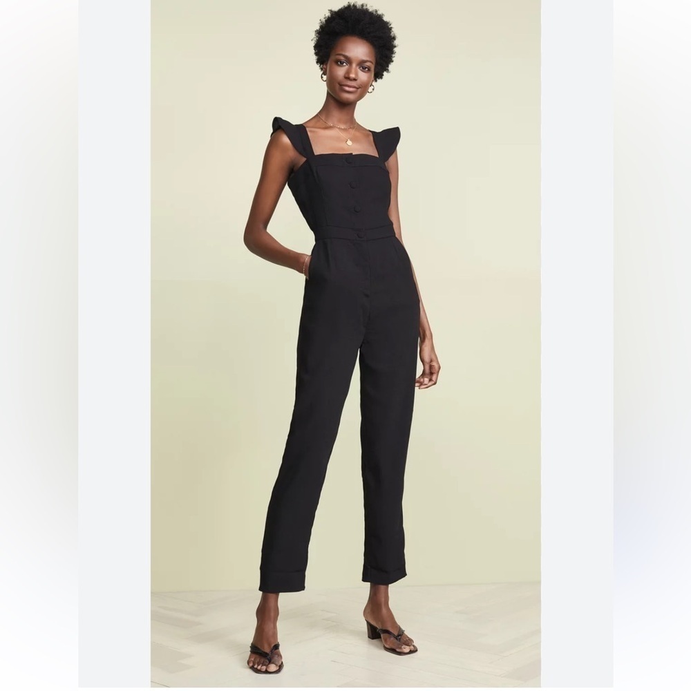 Anthropologie cupcakes and cashmere Elegant Black Jumpsuit - 4
